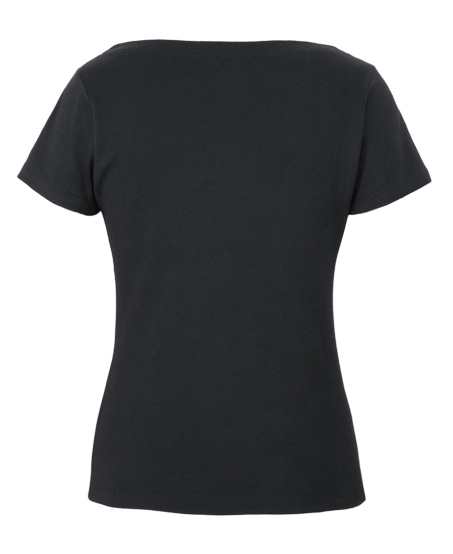 C of C Ladies Boat Neck Tee 1BTS | Stylish Neck Design