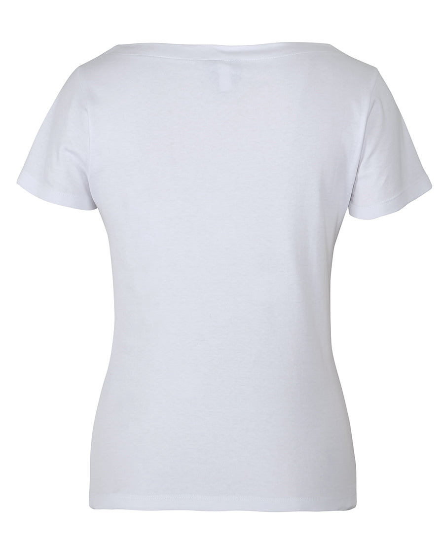 C of C Ladies Boat Neck Tee 1BTS | Stylish Neck Design