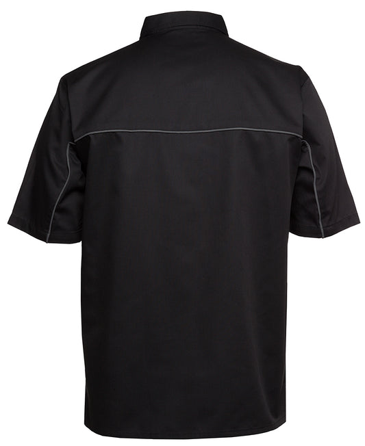 Podium Industry Shirt 4MSI | Stylish contrast piping along front and back yoke