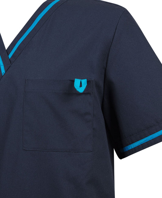 JB's Contrast Scrubs Top 4SCT