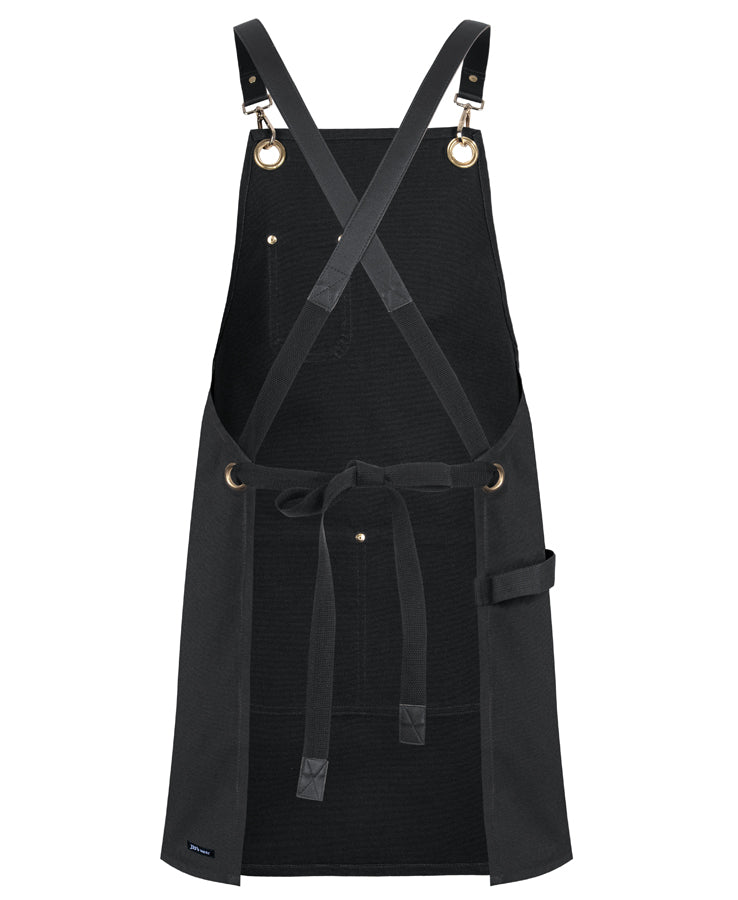 JB's 65x75 Brass Eyelet Canvas Apron with PU Strap 5ACBP