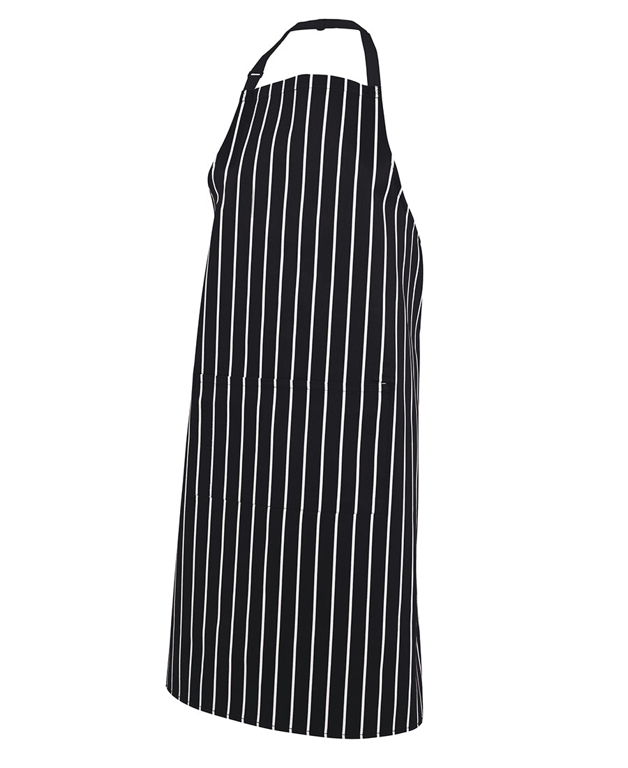 JB's Bib Striped Apron with Pocket 5BS | We've got you covered