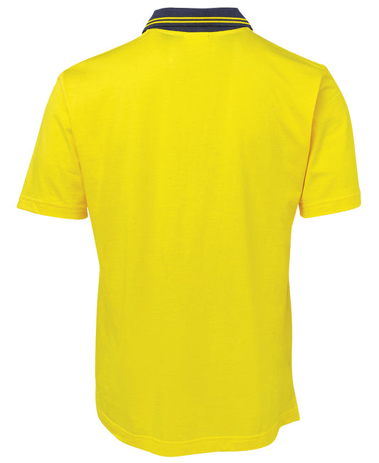 JB's Hi Vis S/S Cotton Polo 6CPHV | Cotton comfort