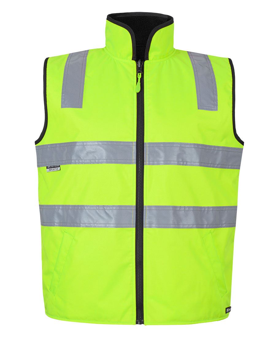 JB's Hi Vis 4602.1 (D+N) Reversible Vest 6D4RV | Safety vest
