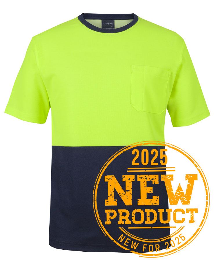JB's Hi Vis Cotton Back Tee 6HCBT