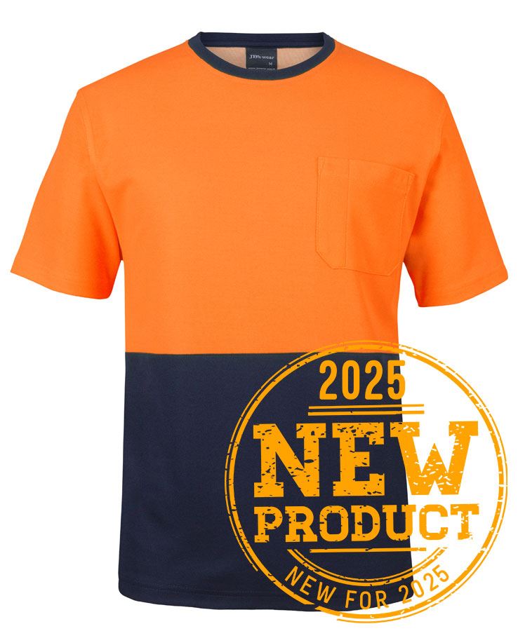 JB's Hi Vis Cotton Back Tee 6HCBT