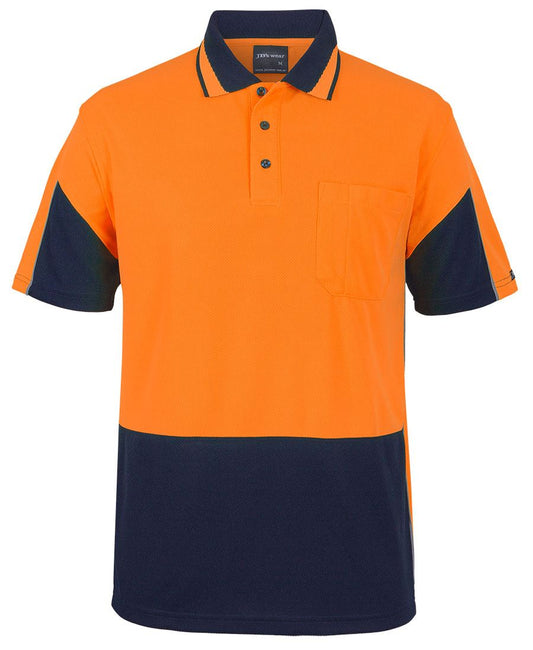 JB's Hi Vis S/S Gap Polo 6HVGS | In the detail