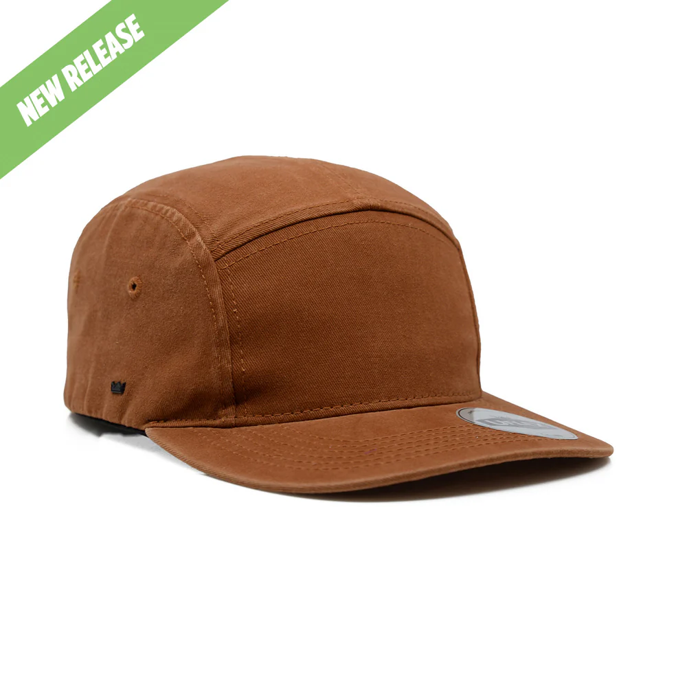 U22505 UFlex Washed Cotton 5 Panel Cap