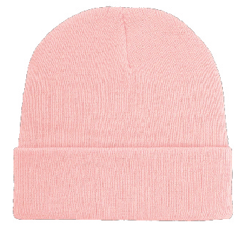 Customized Beanie | Plain Beanie + One Sided Embroidery | Cuffed Recycled Polyester Knitted Beanie