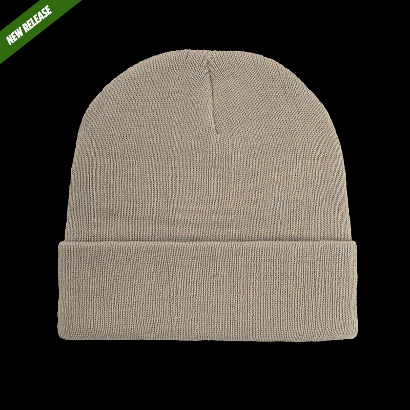 B001/B101R - 24 Cuffed Recycled Polyester Knitted Beanie