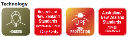 JB's Hi Vis 1/2 Zip Hoodie 6HVHZ