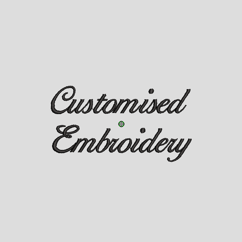 Customised Logo OR Text Embroidery