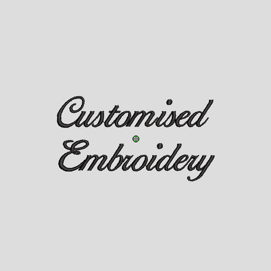 Customised Logo OR Text Embroidery
