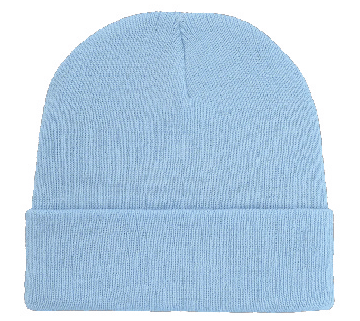 Customized Beanie | Plain Beanie + One Sided Embroidery | Cuffed Recycled Polyester Knitted Beanie
