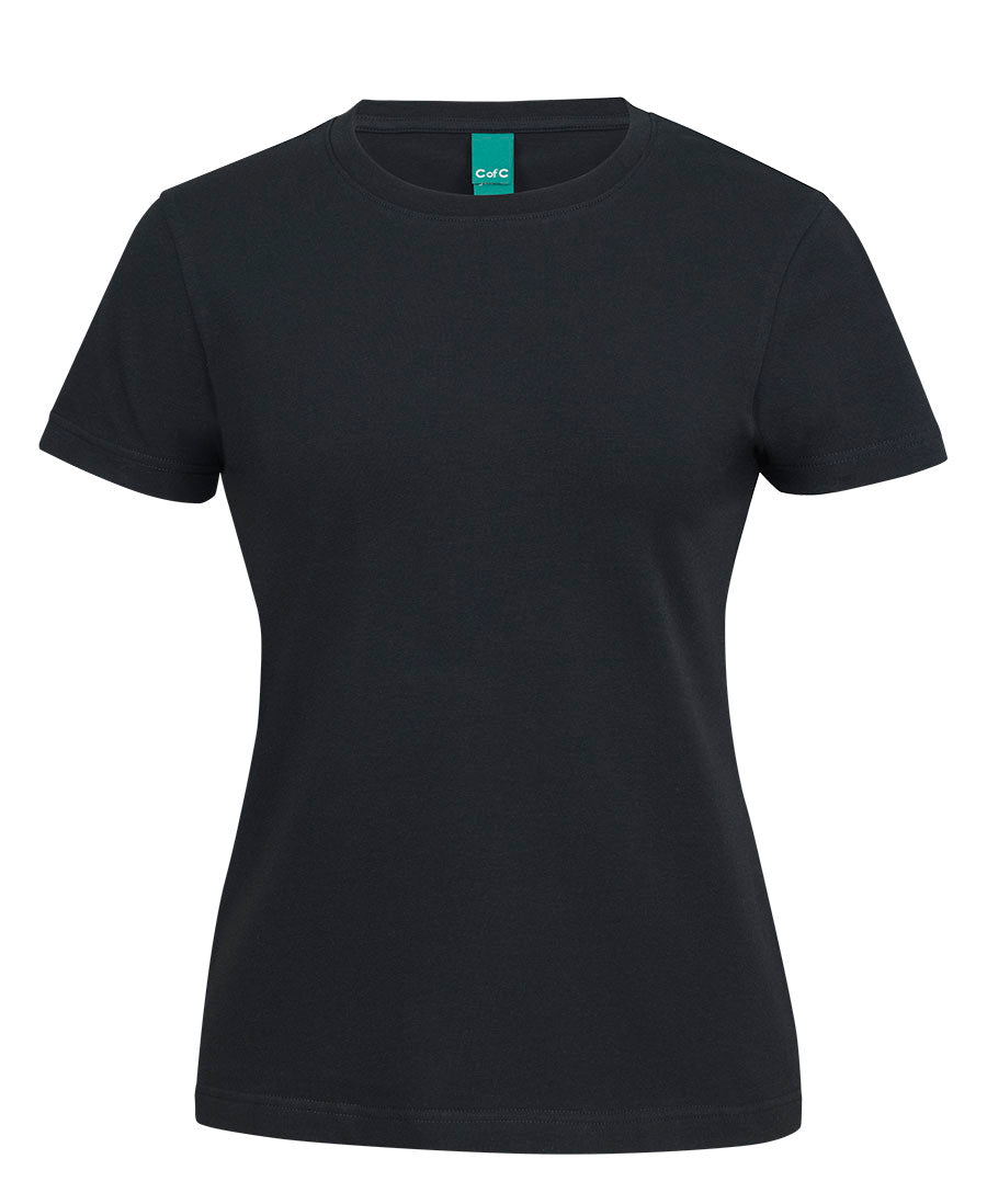 C of C Ladies Cotton S/S Stretch Tee 1STS1 | Classic aesthetic, modern performance
