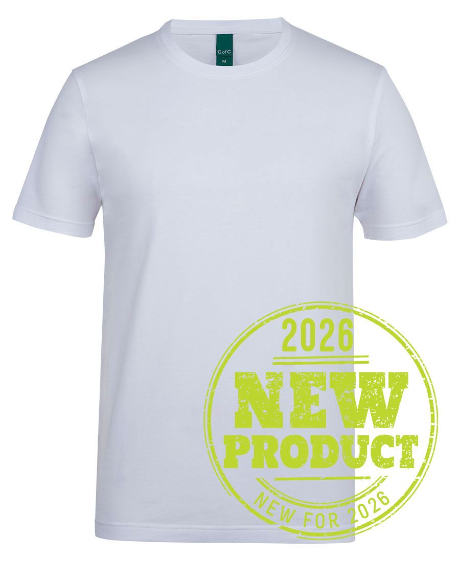 C of C Cotton S/S Stretch Tee 1STS | Classic aesthetic, modern performance