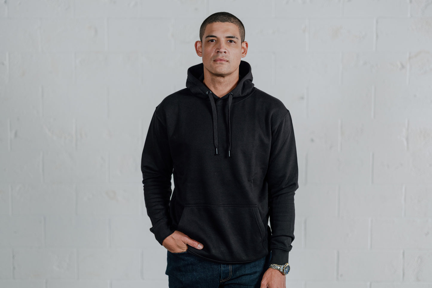 Unisex Epic Hoodie Black 300gsm