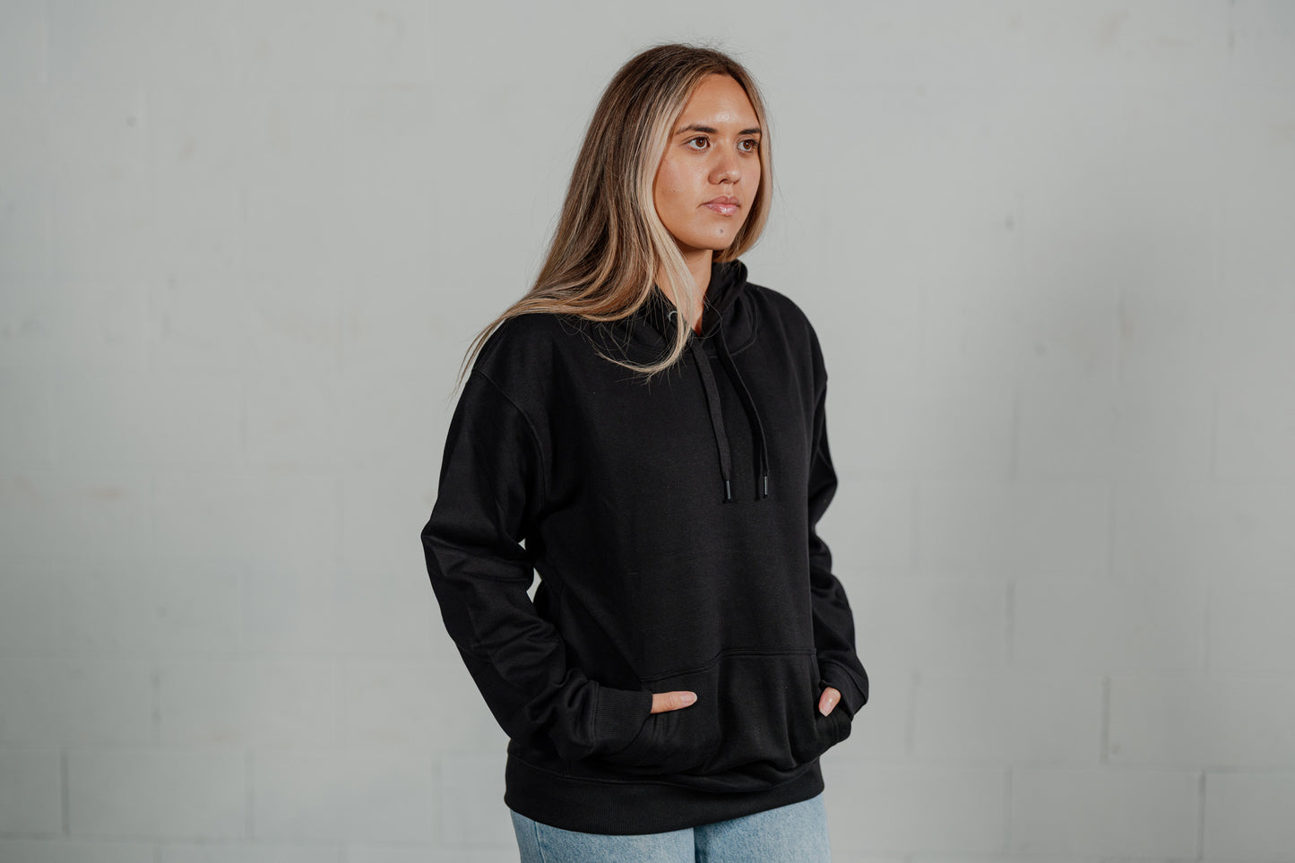 Unisex Epic Hoodie Black 300gsm