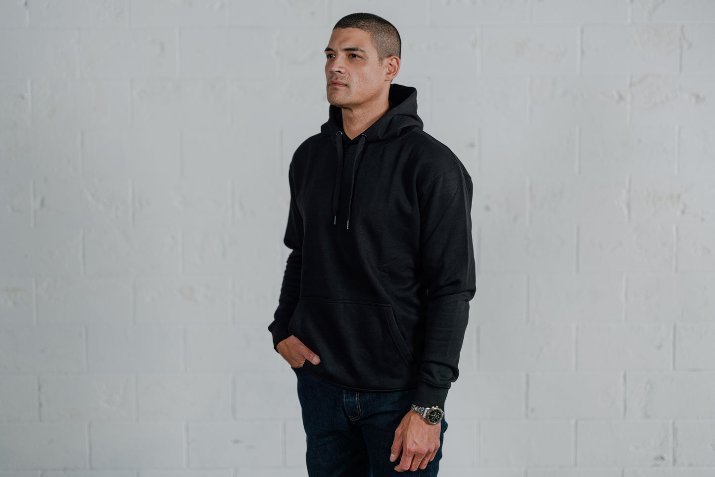Unisex Epic Hoodie Black 300gsm