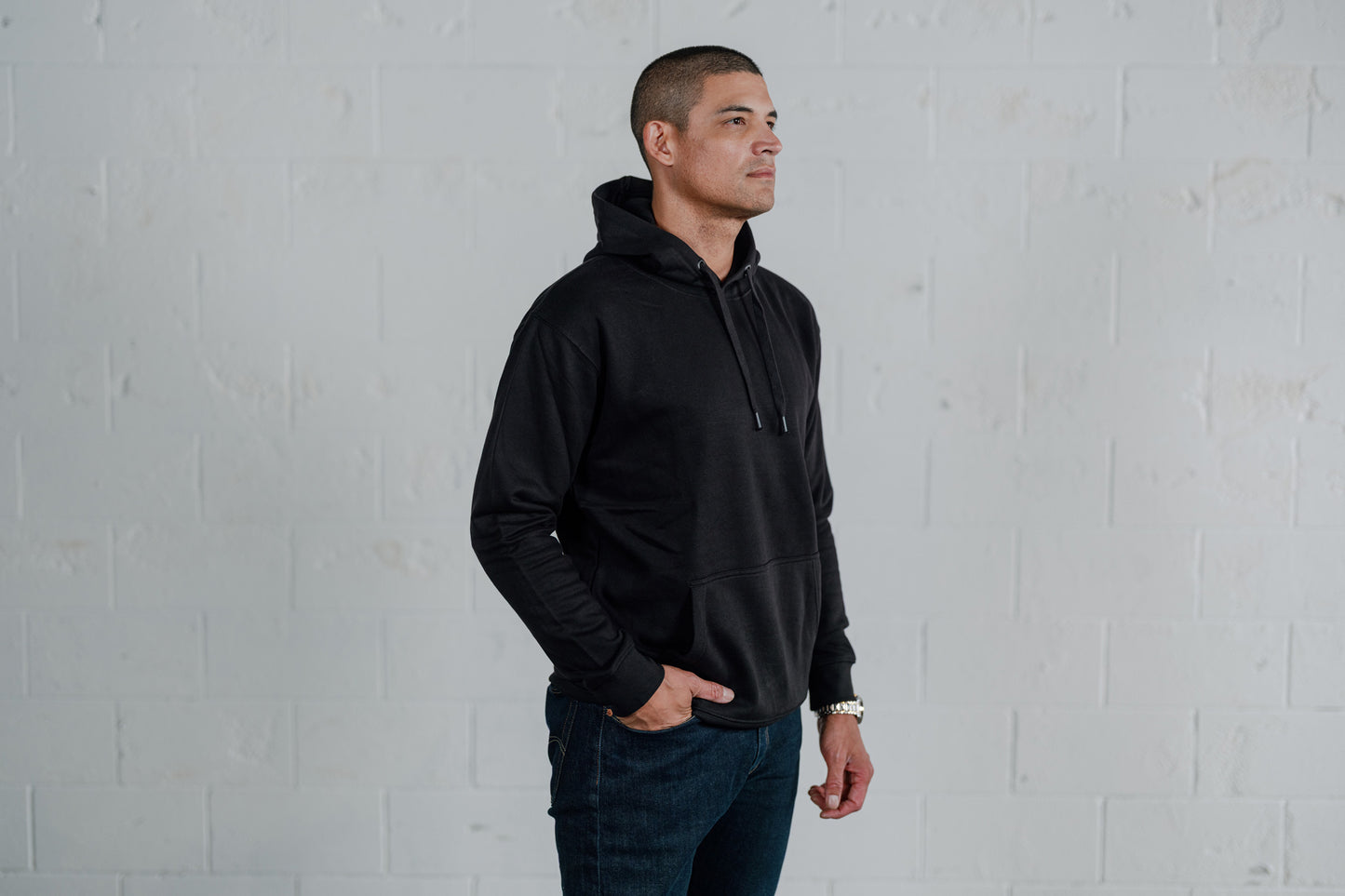 Unisex Epic Hoodie Black 300gsm