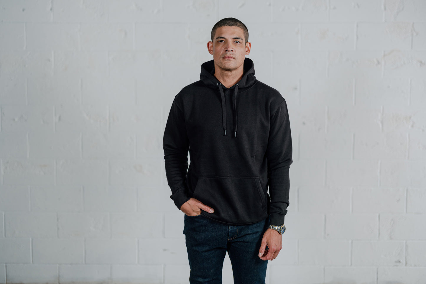 Unisex Epic Hoodie Black 300gsm