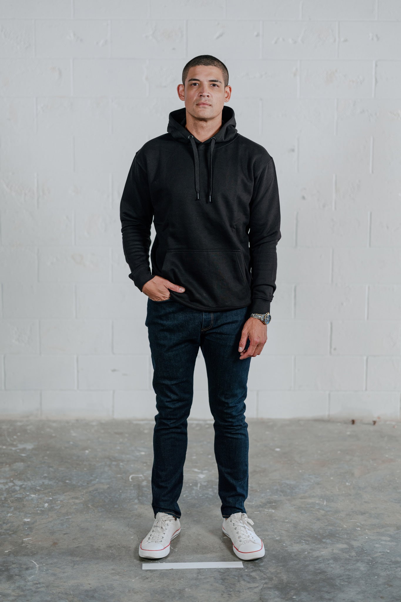 Unisex Epic Hoodie Black 300gsm