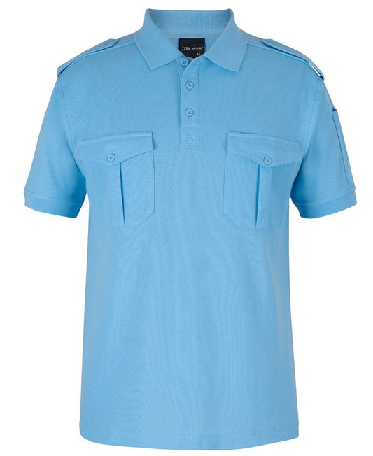 JB's S/S 250 Epaulette Polo 210ES