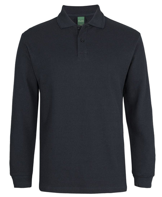 C of C 320g L/S Popcorn Cotton Polo 2PCL