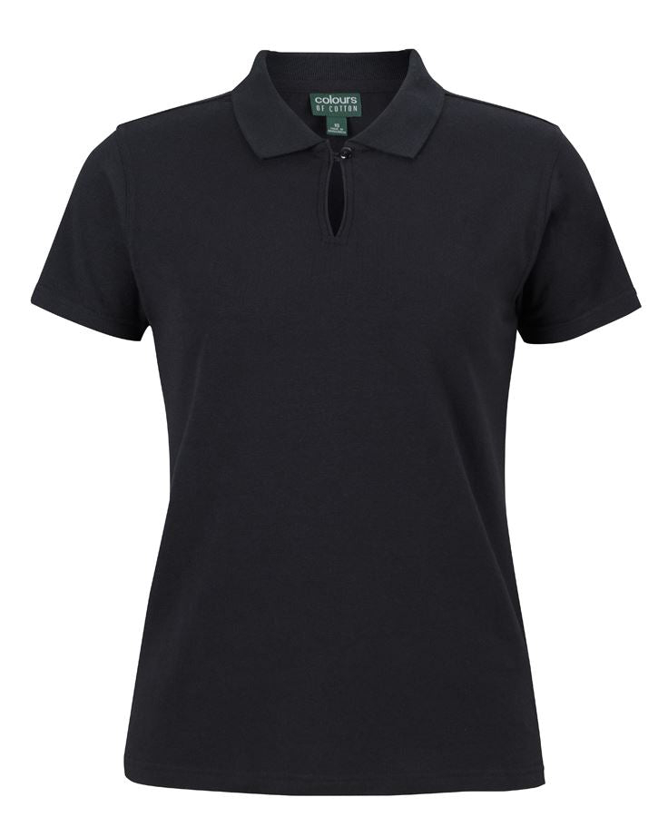 C of C Ladies Cotton S/S Stretch Polo 2STS1 | Classic aesthetic, modern performance