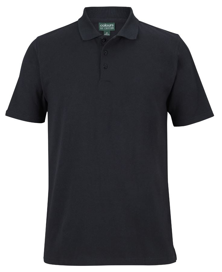 C of C Cotton S/S Stretch Polo 2STS | Classic aesthetic, modern performance