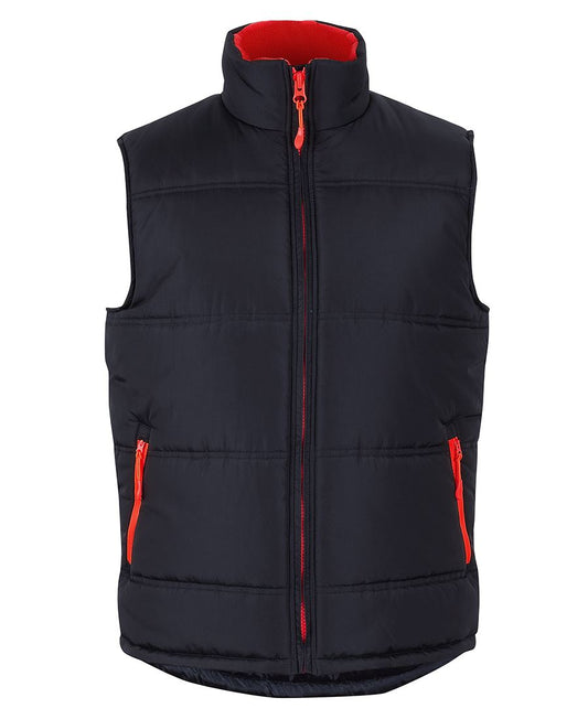 JB's Puffer Contrast Vest 3ACV | Stylish puffer vest