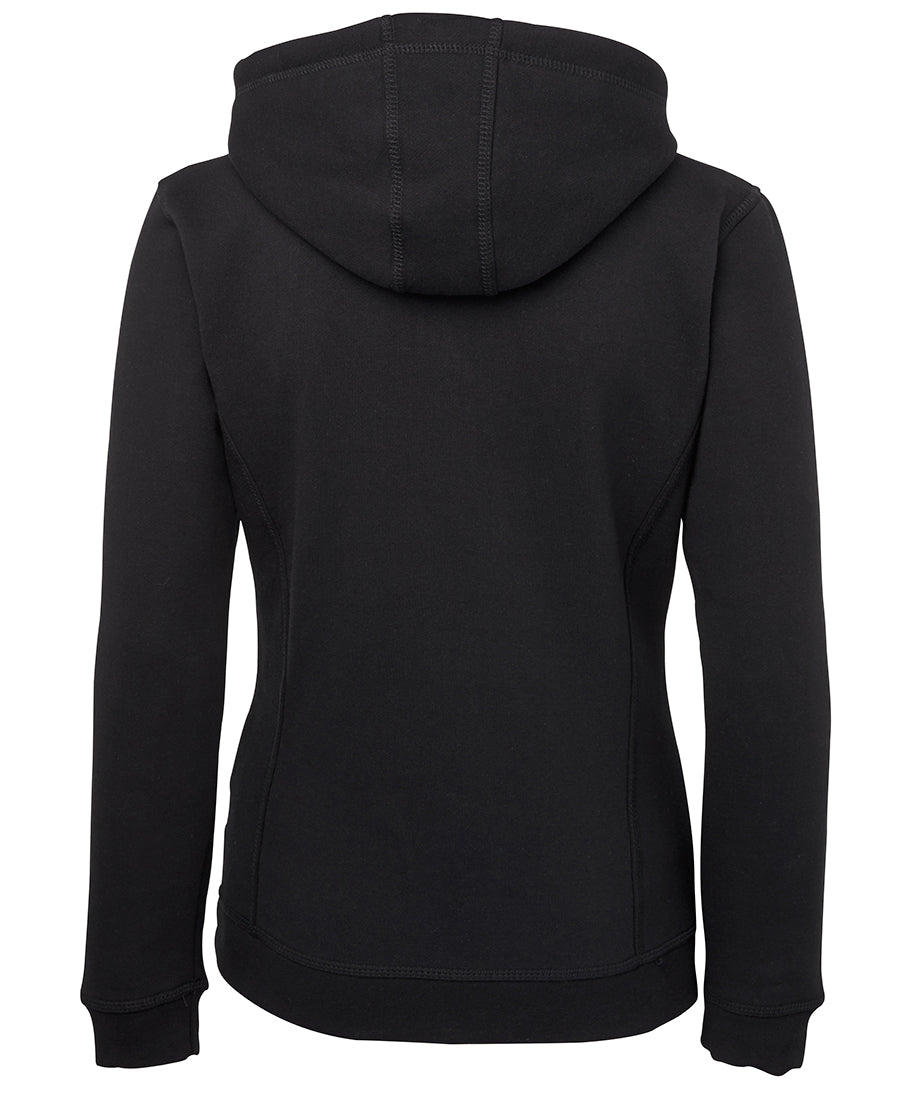 JB's Ladies Full Zip Fleecy Hoodie 3HJ1 Form-fitting comfort