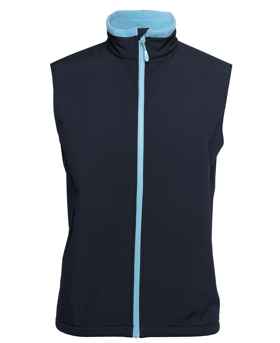 Podium Three Layer Softshell Vest 3WSV | Breathable comfort, warmth & style for all