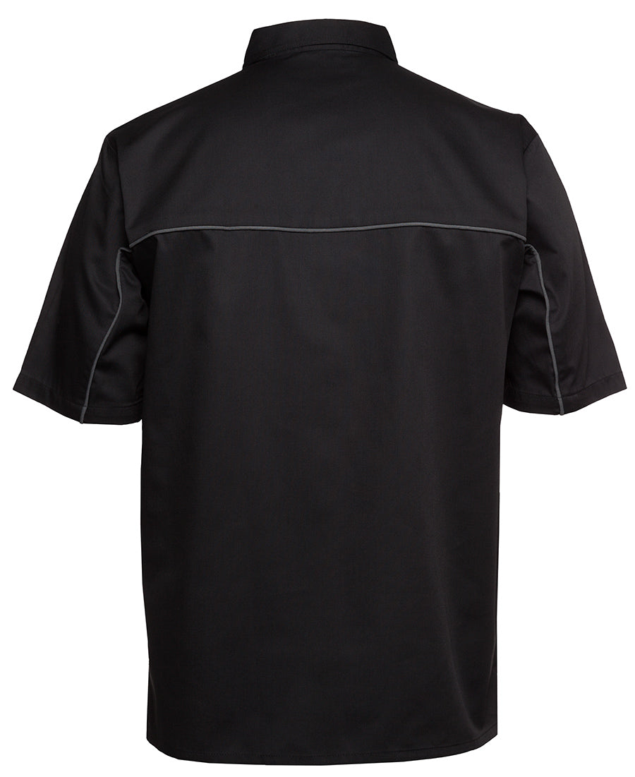 Podium Industry Shirt 4MSI | Stylish contrast piping along front and back yoke