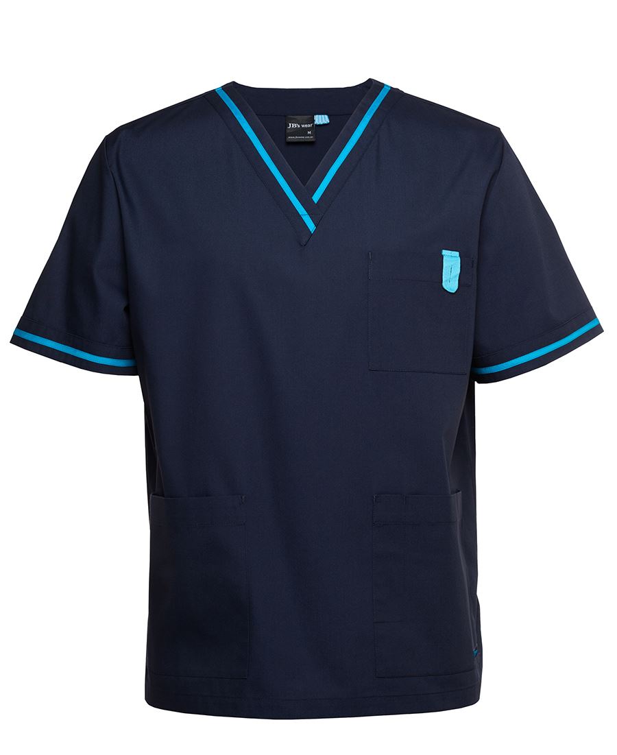 JB's Contrast Scrubs Top 4SCT