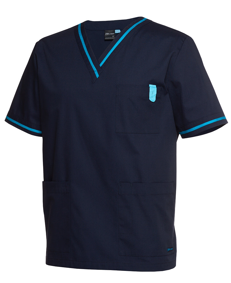 JB's Contrast Scrubs Top 4SCT