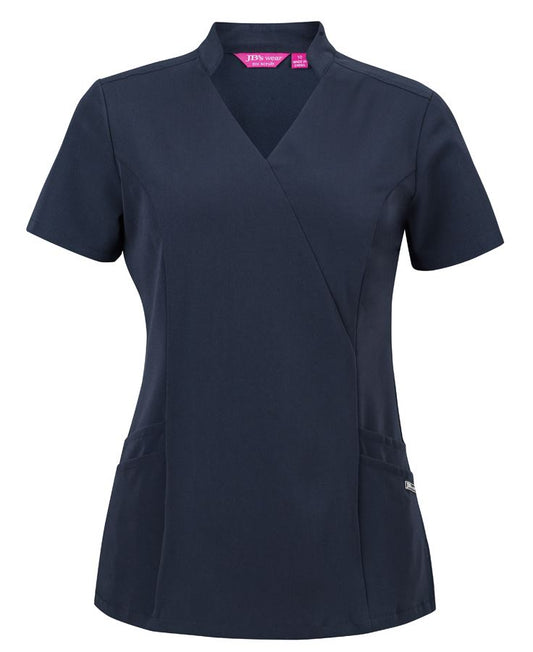 JB's Ladies Nu Mandarin Collar Scrub Top 4SMT1