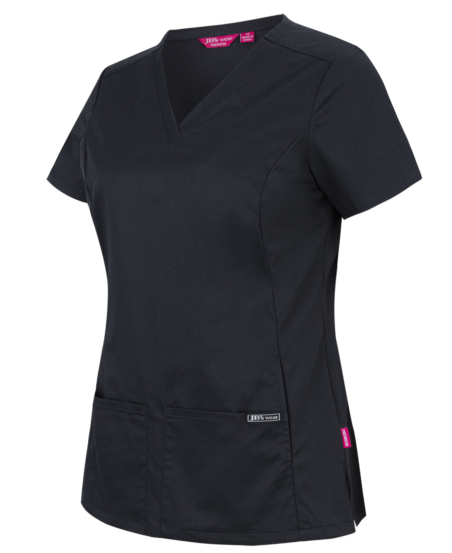 JB's Ladies Premium Stretch Panel Scrub Top 4SUT1