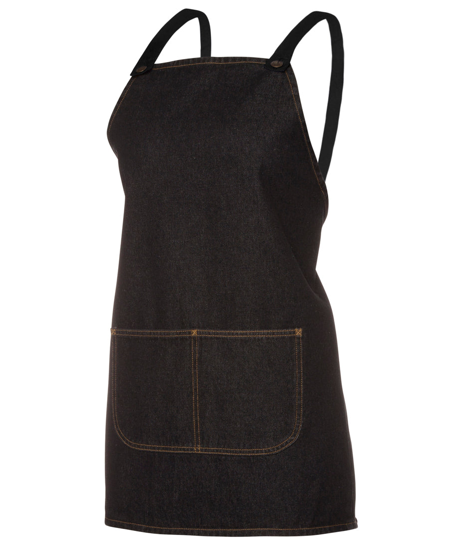JB's Cross Back 65x71 Bib Denim Apron 5ACBB