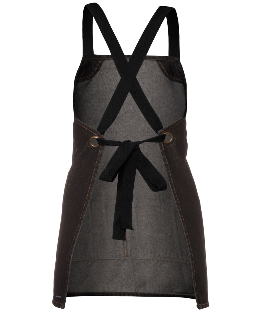 JB's Cross Back 65x71 Bib Denim Apron 5ACBB