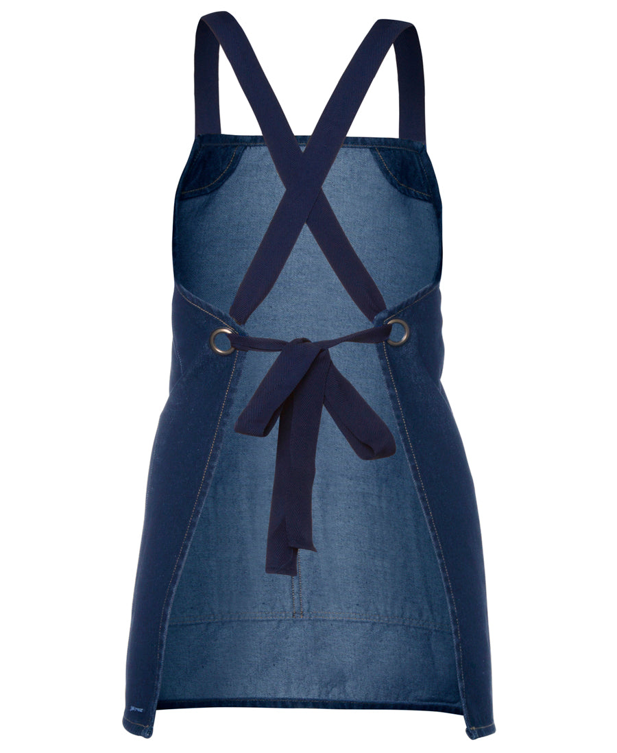 JB's Cross Back 65x71 Bib Denim Apron 5ACBB