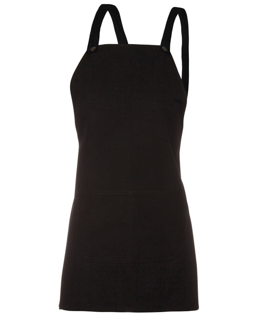 JB's Cross Back 65x71 Bib Canvas Apron  5ACBE Cover Up