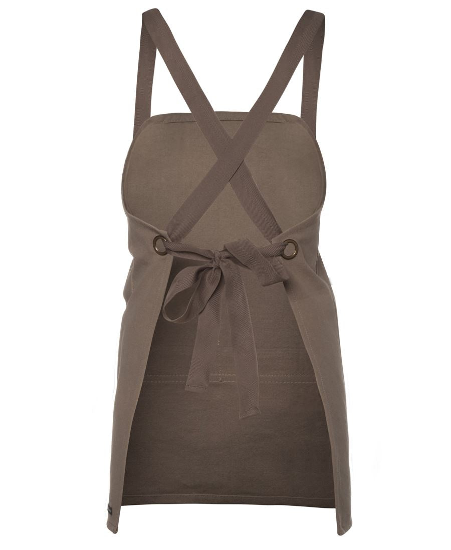 JB's Cross Back 65x71 Bib Canvas Apron  5ACBE Cover Up
