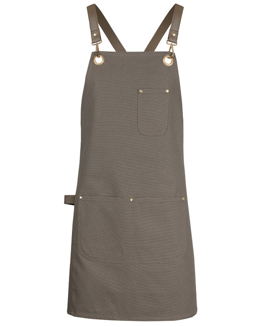 JB's 65x75 Brass Eyelet Canvas Apron with PU Strap 5ACBP