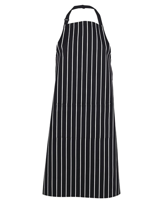 JB's Bib Striped Apron with Pocket 5BS | We've got you covered