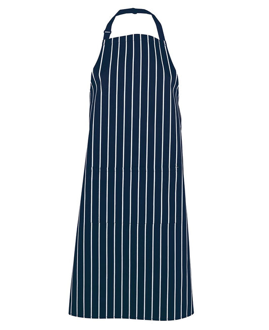 JB's Bib Striped Apron with Pocket 5BS | We've got you covered