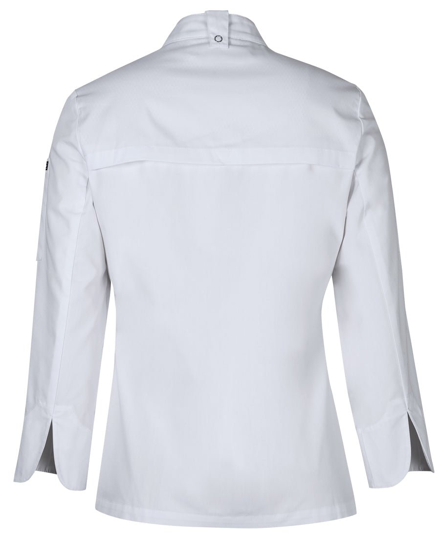 JB's Ladies L/S Snap Button Chef Jacket 5CJL1