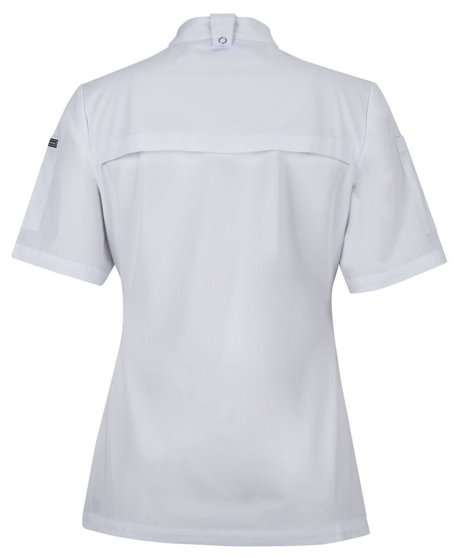 JB's Ladies S/S Snap Button Chef Jacket 5CJS1