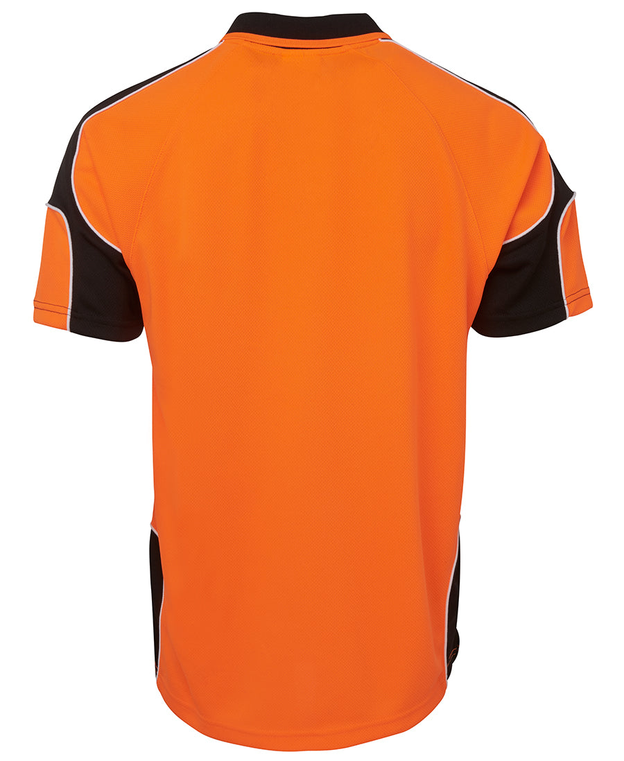 JB's Hi Vis S/S Arm Panel Polo 6AP4S Panel design