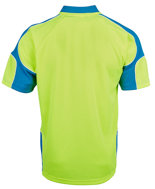 JB's Hi Vis S/S Arm Panel Polo 6AP4S Panel design